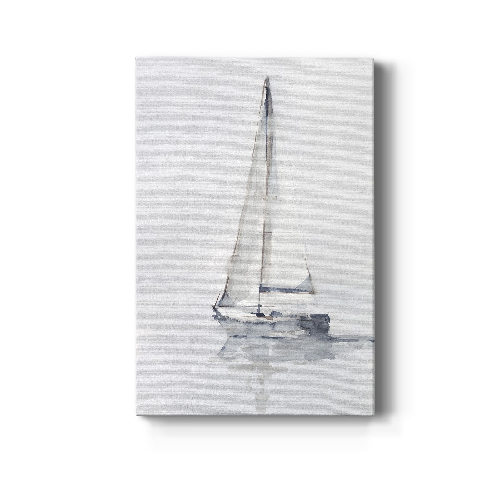 Misty Harbor I - Canvas Art Print