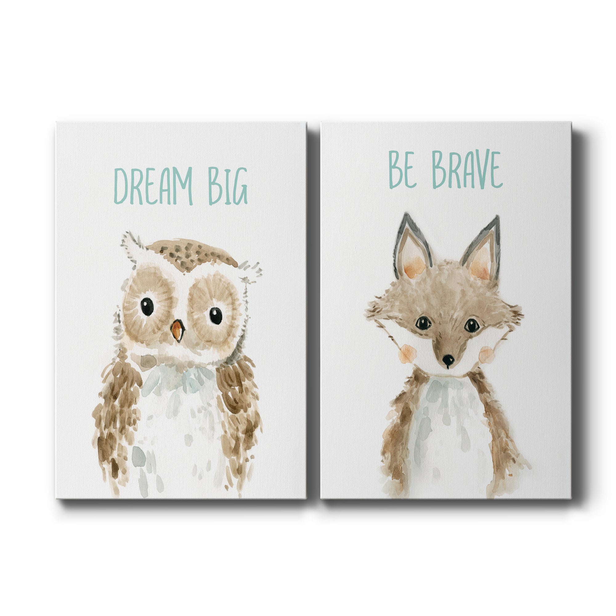 Dream Big Owl Premium Gallery Wrapped Canvas - Ready to Hang