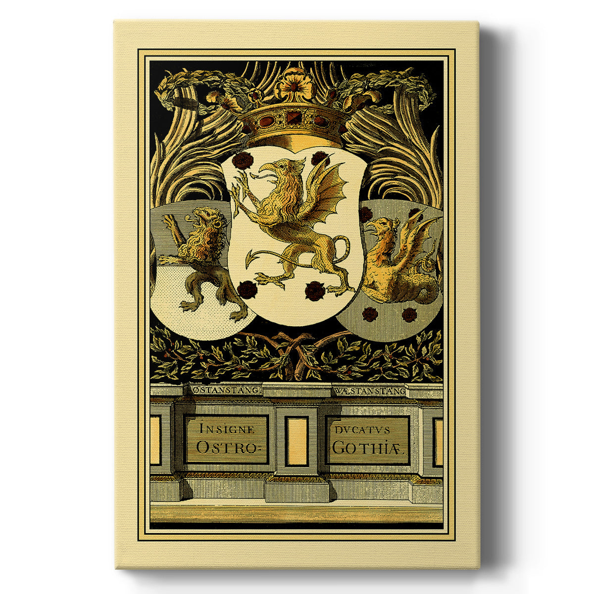 Family Crest II - Canvas Art Print