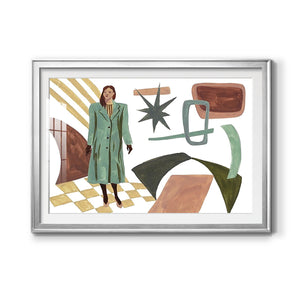 Vintage Vibes II - Modern Framed Art Print