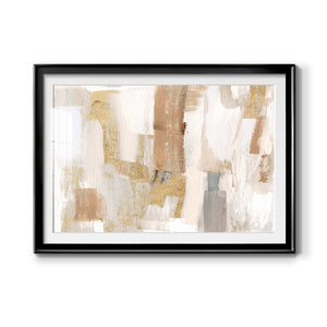 Gold Quartz I - Modern Framed Art Print