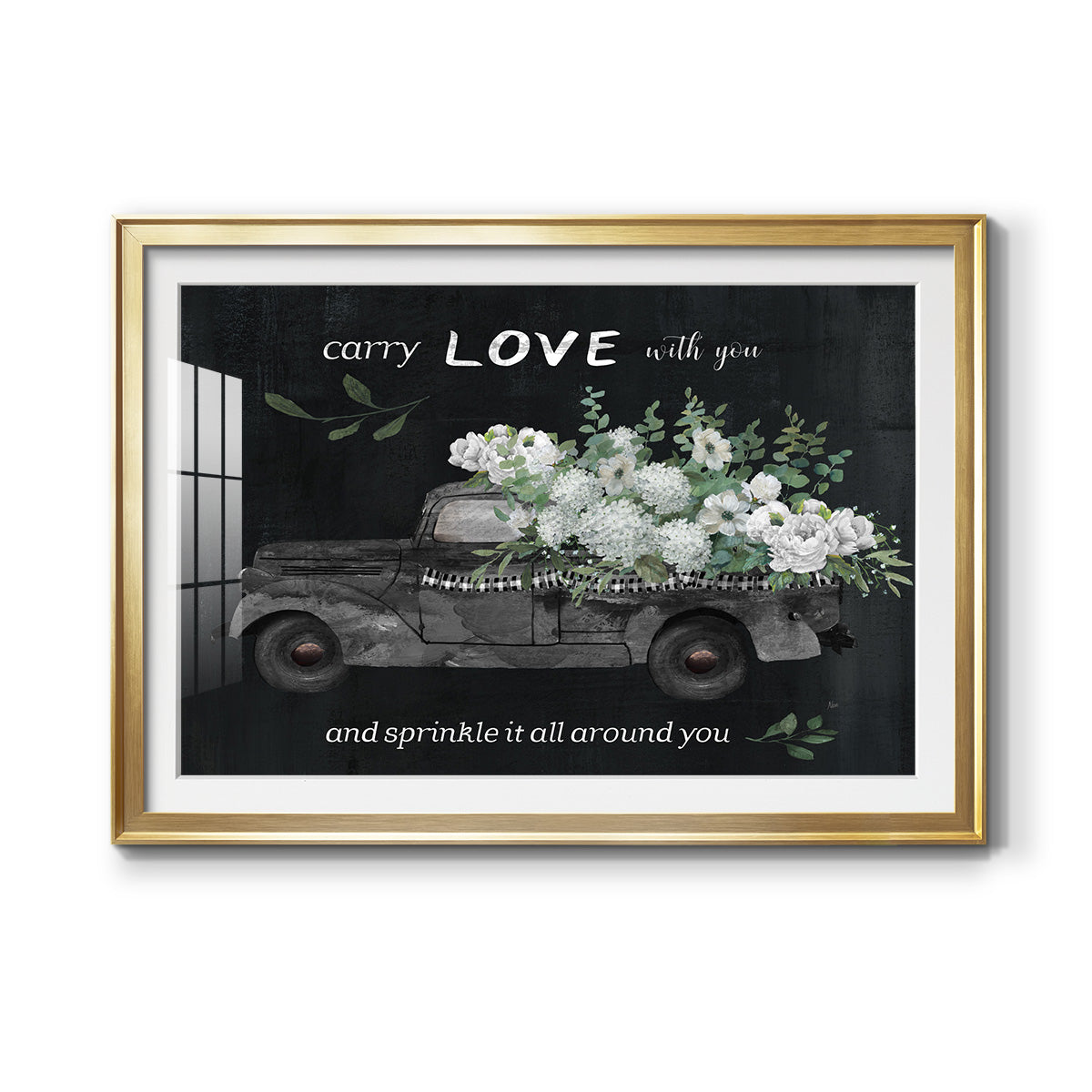 Carry Love Premium Framed Print - Ready to Hang