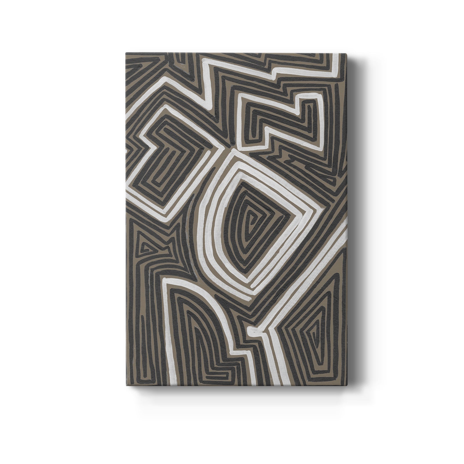 Abstract Maze III - Canvas Art Print