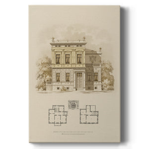 Estate and Plan III - Canvas Art Print