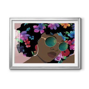 Butterfly Diva II - Modern Framed Art Print