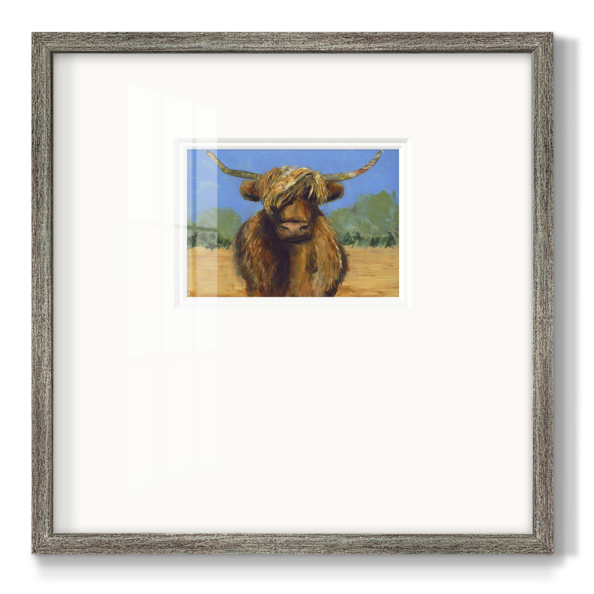 Shorty Premium Framed Print Double Matboard