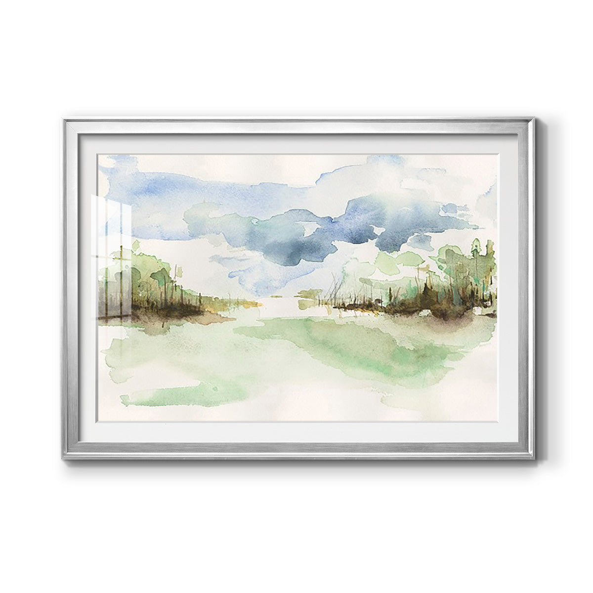 Brush Thickets II Premium Framed Print - Ready to Hang