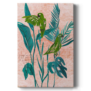 The Tropical Song III Premium Gallery Wrapped Canvas - Ready to Hang