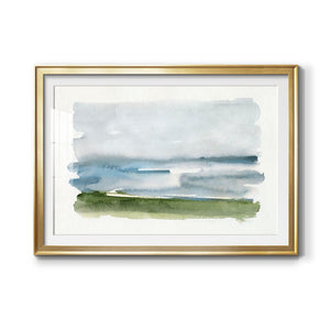 Coastline Splash II - Modern Framed Art Print