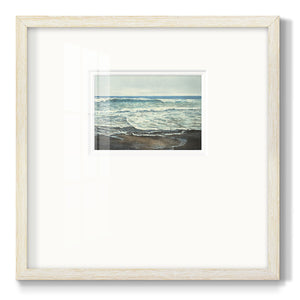 Coastal Reflection- Premium Framed Print Double Matboard