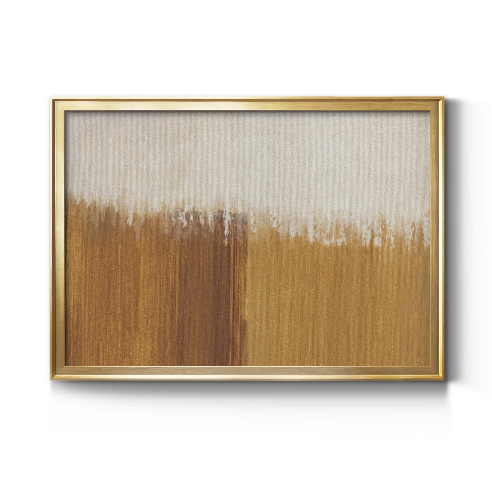 Sundown - Modern Framed Canvas Print