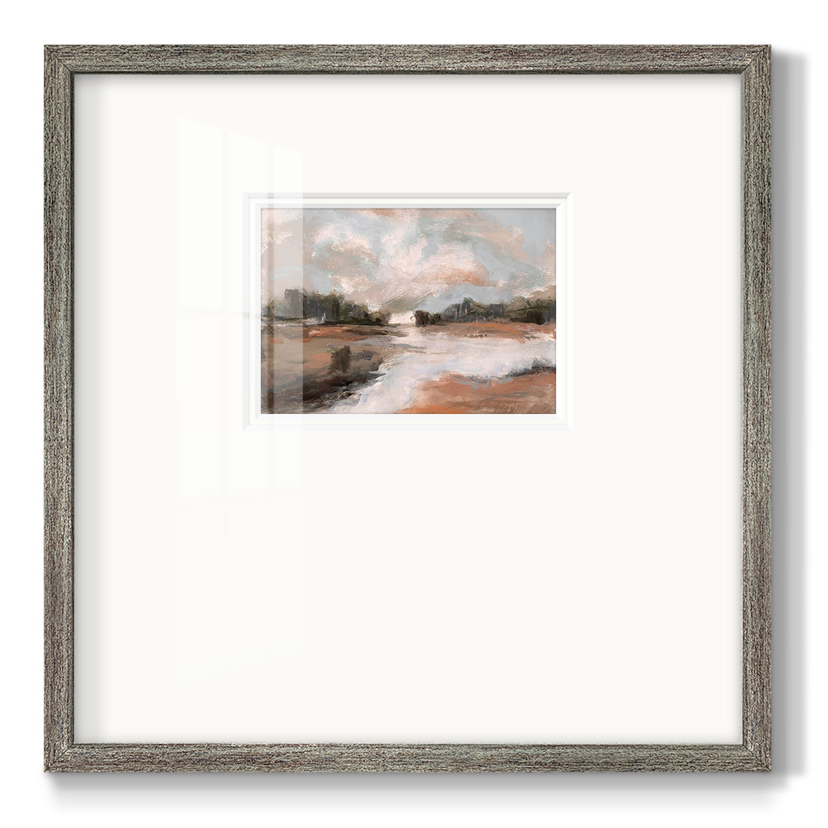 South Pond Premium Framed Print Double Matboard
