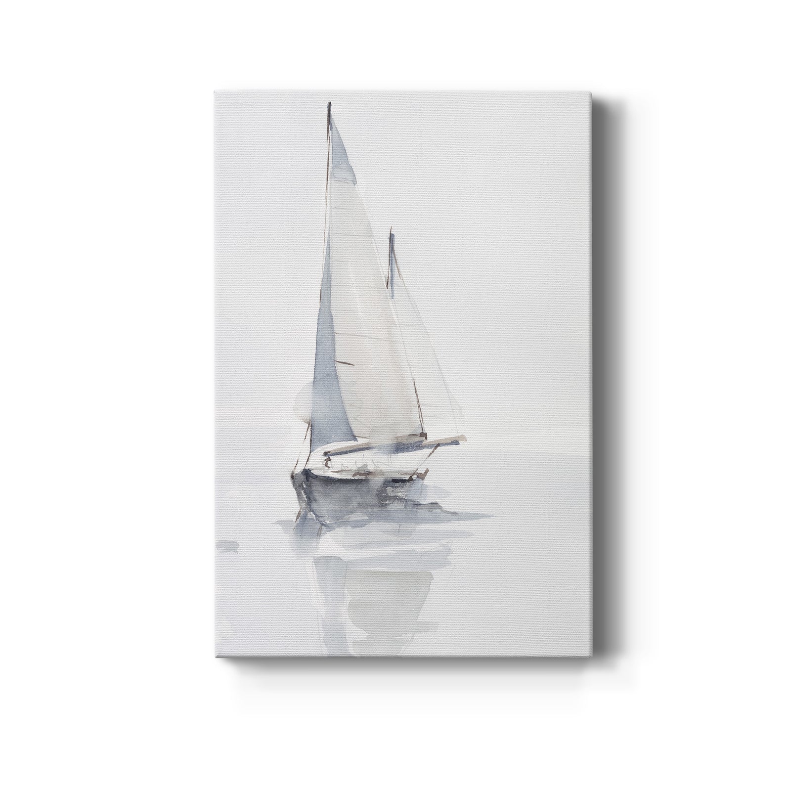 Misty Harbor II - Canvas Art Print