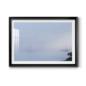 In the Mist - Modern Framed Art Print