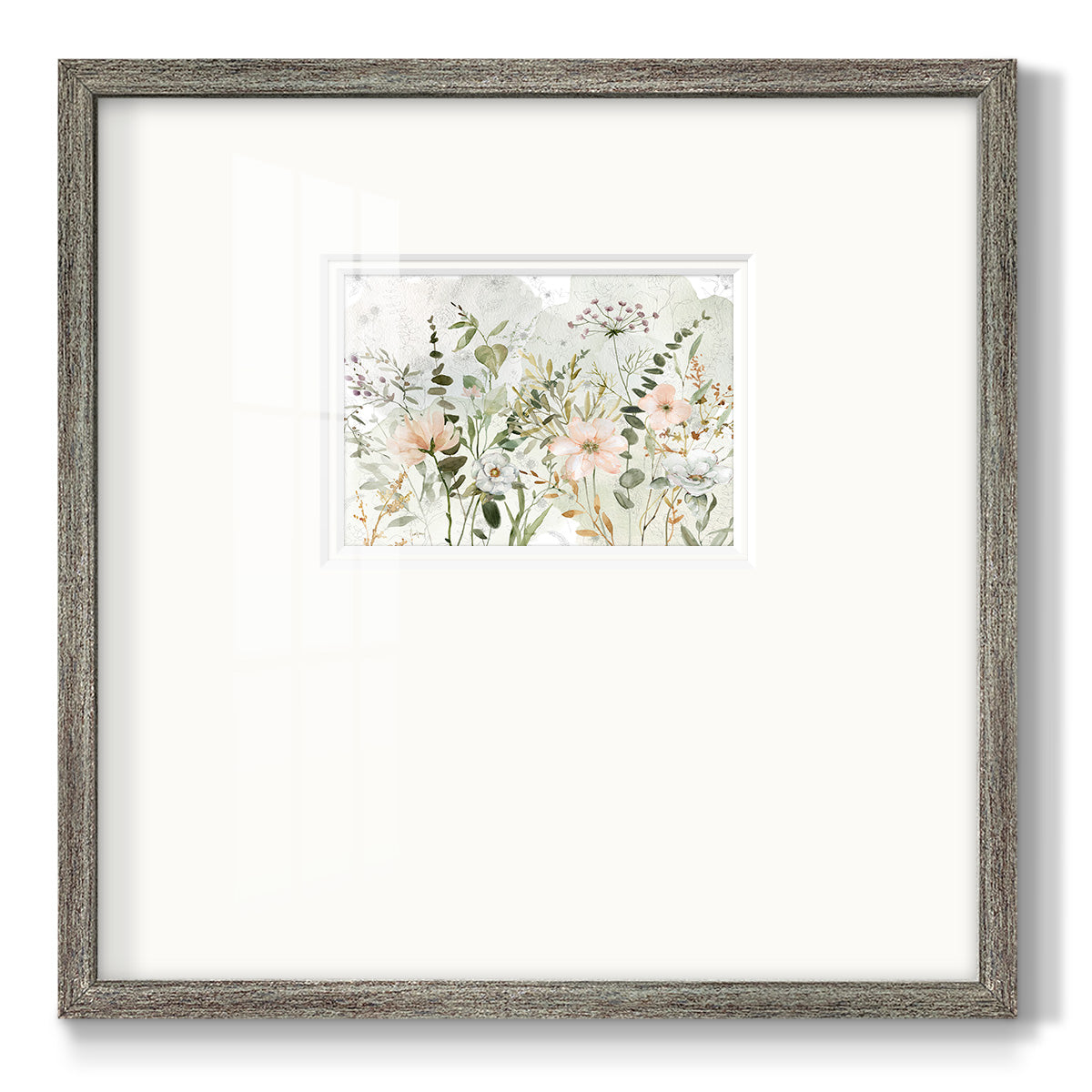 Botanical Sketchbook Premium Framed Print Double Matboard