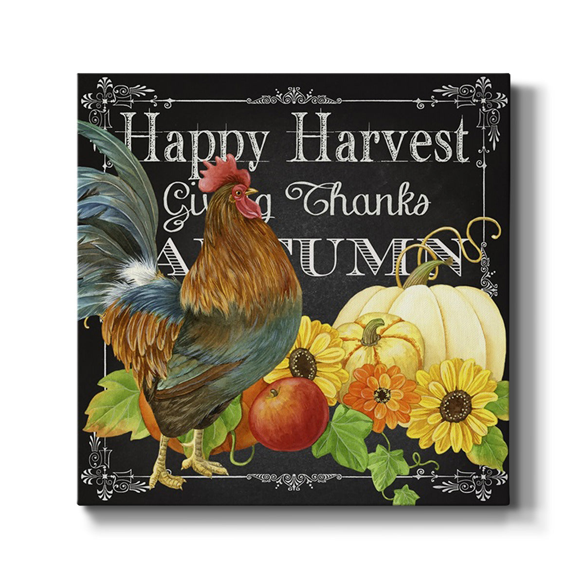 Harvest Greetings III-Premium Gallery Wrapped Canvas - Ready to Hang