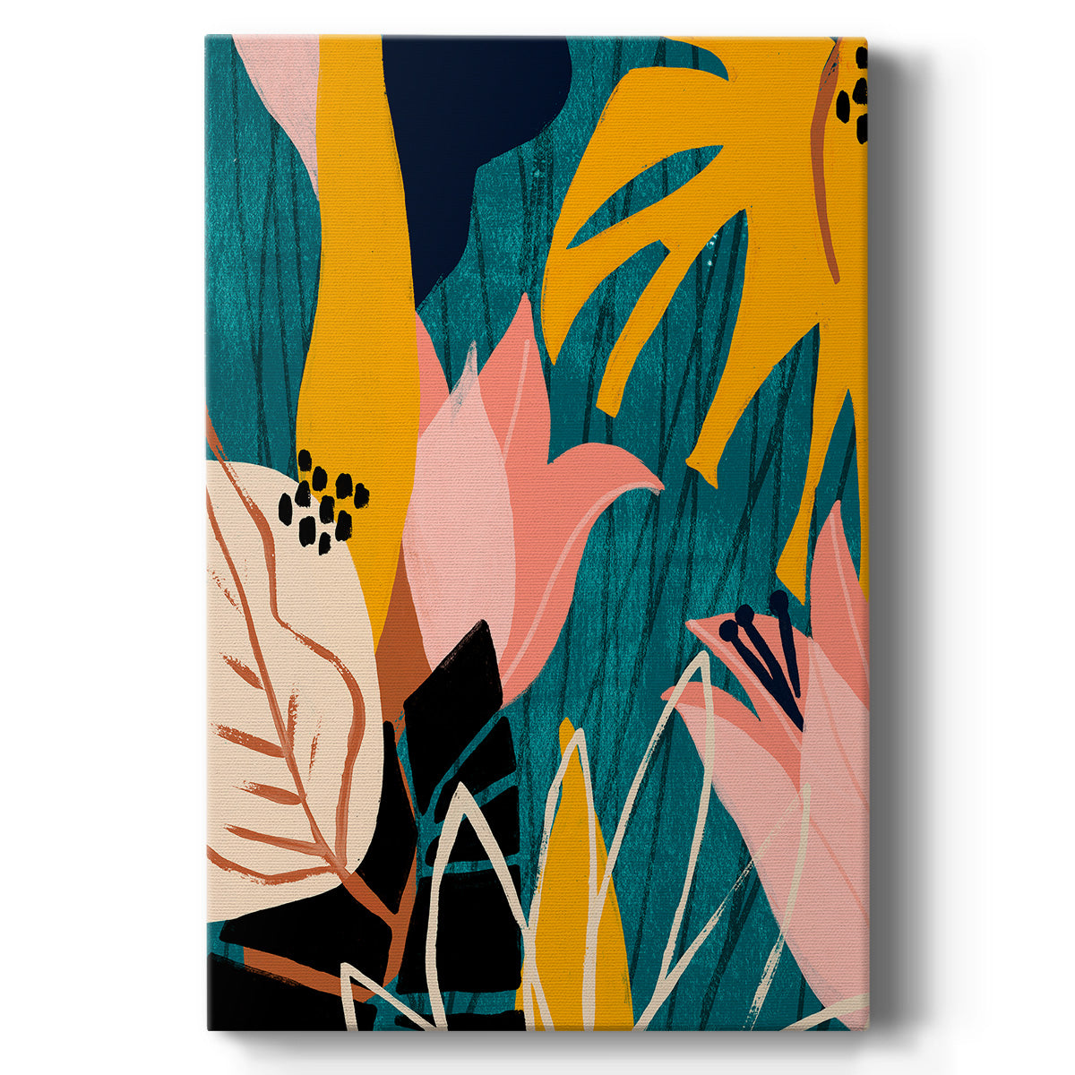 Lily Lagoon I - Canvas Art Print