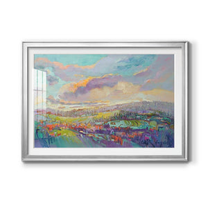 Land of Milk and Honey - Modern Framed Art Print