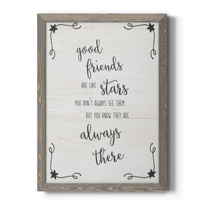 Always There - Premium Canvas Framed in Barnwood - Ready to Hang