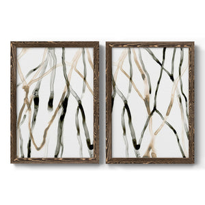 Runnel XI - Barnwood Framed Canvas Set