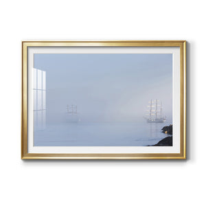In the Mist - Modern Framed Art Print