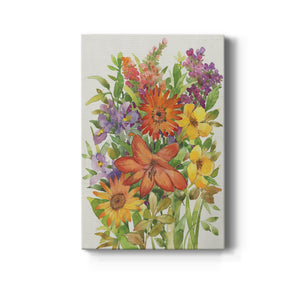 Floral Mix I Premium Gallery Wrapped Canvas - Ready to Hang