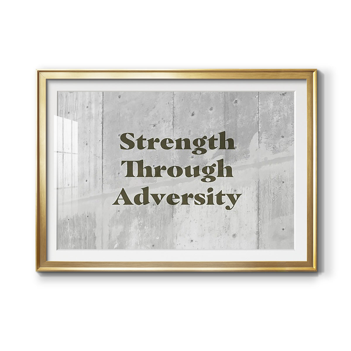 Bro-Inspo VII - Modern Framed Art Print