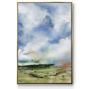 Spring Air II - Framed Premium Gallery Wrapped Canvas L Frame - Ready to Hang