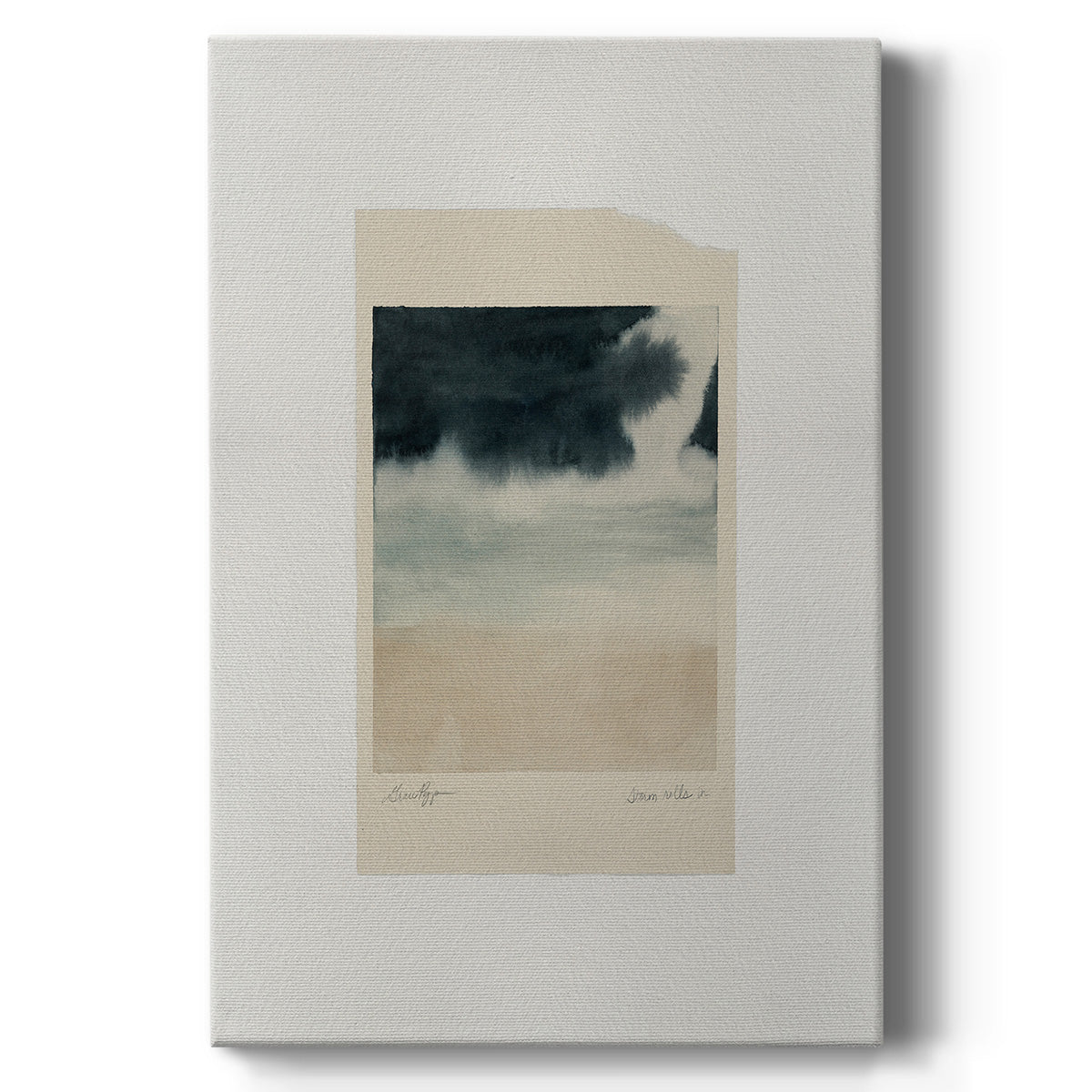 Storm Rolls In I - Canvas Art Print