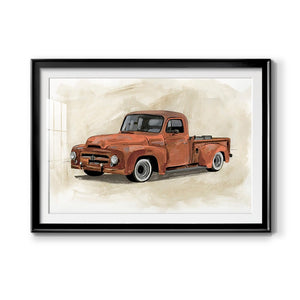 Pickup IV - Modern Framed Art Print