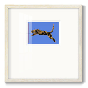 The Wild Leopard I Premium Framed Print Double Matboard