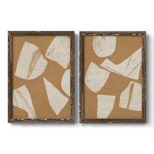 Piecemeal I - Premium Framed Canvas 2 Piece Set - Ready to Hang