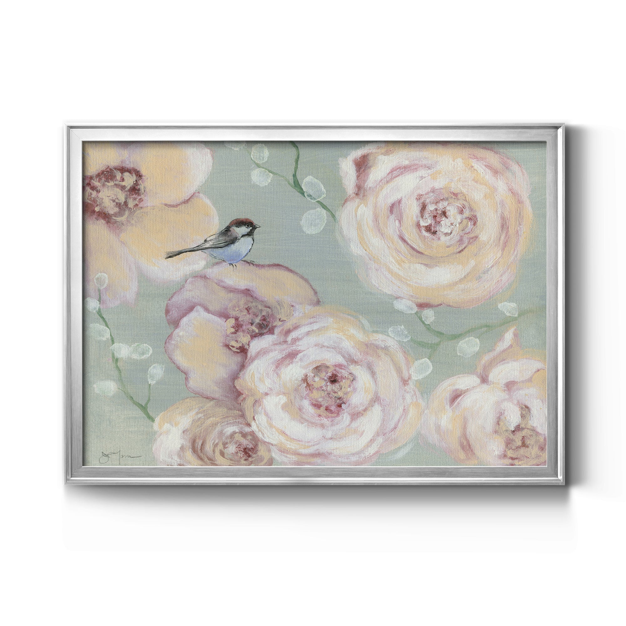 Blush Melody Premium Classic Framed Canvas - Ready to Hang