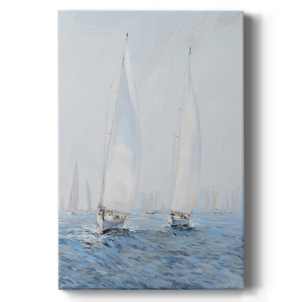 Sailing Upwind II - Canvas Art Print