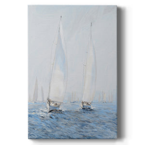 Sailing Upwind II - Canvas Art Print