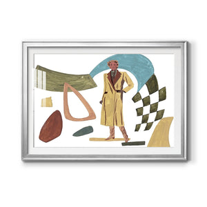 Vintage Vibes III - Modern Framed Art Print