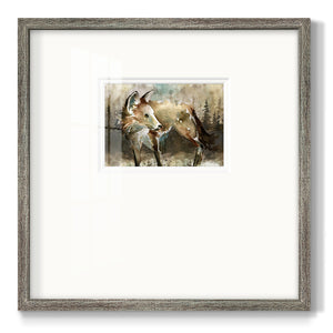 Lodge Twilight I Premium Framed Print Double Matboard