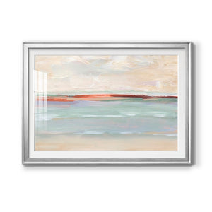 Sienna Horizon I - Modern Framed Art Print
