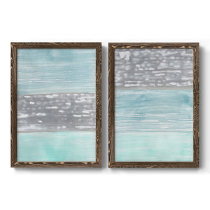 Hydrusphere I - Barnwood Framed Canvas Set