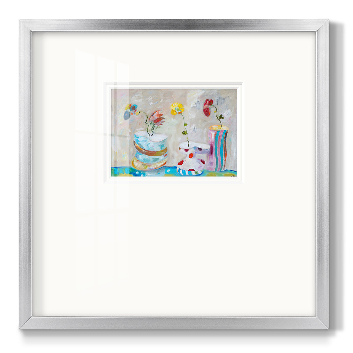 Play Time- Premium Framed Print Double Matboard
