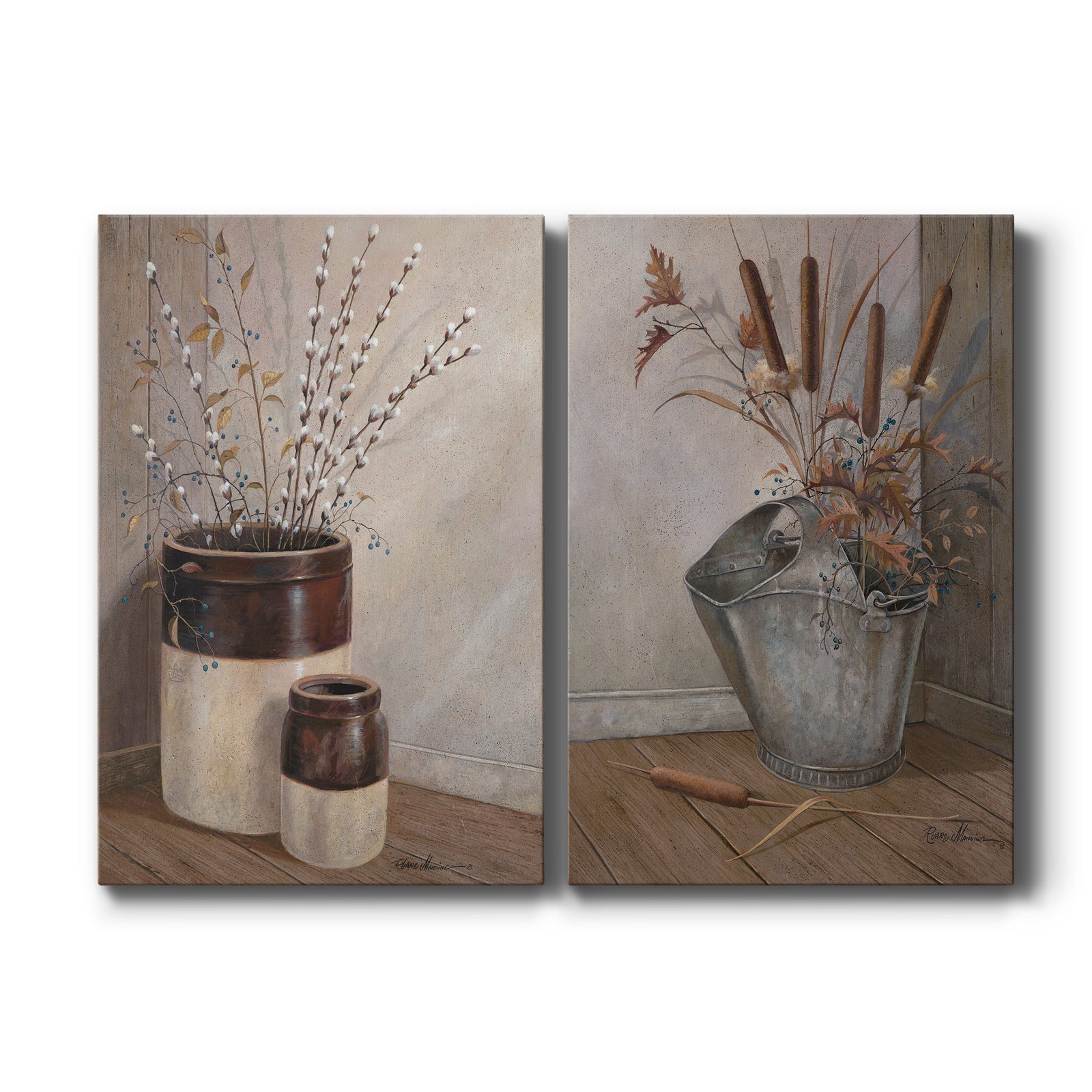 Pussywillows & Spring - Canvas Art Set