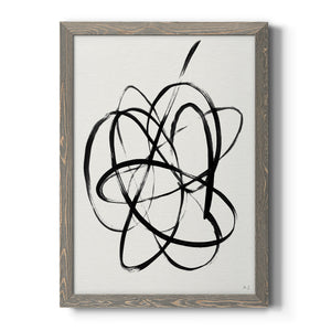 Skate Away II - Premium Canvas Framed in Barnwood - Ready to Hang