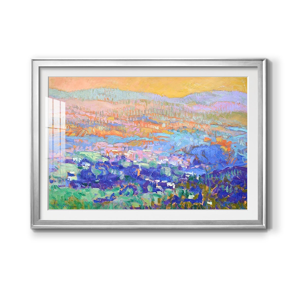 Meet Me and the Edge of Dreams Premium Framed Print - Ready to Hang