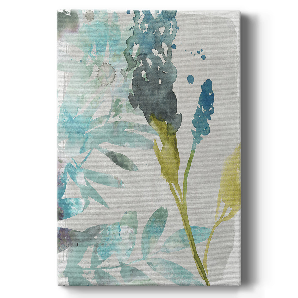 Flower Layers I Premium Gallery Wrapped Canvas - Ready to Hang
