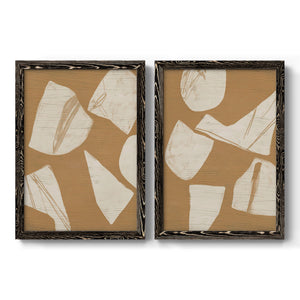 Piecemeal I - Premium Framed Canvas 2 Piece Set - Ready to Hang