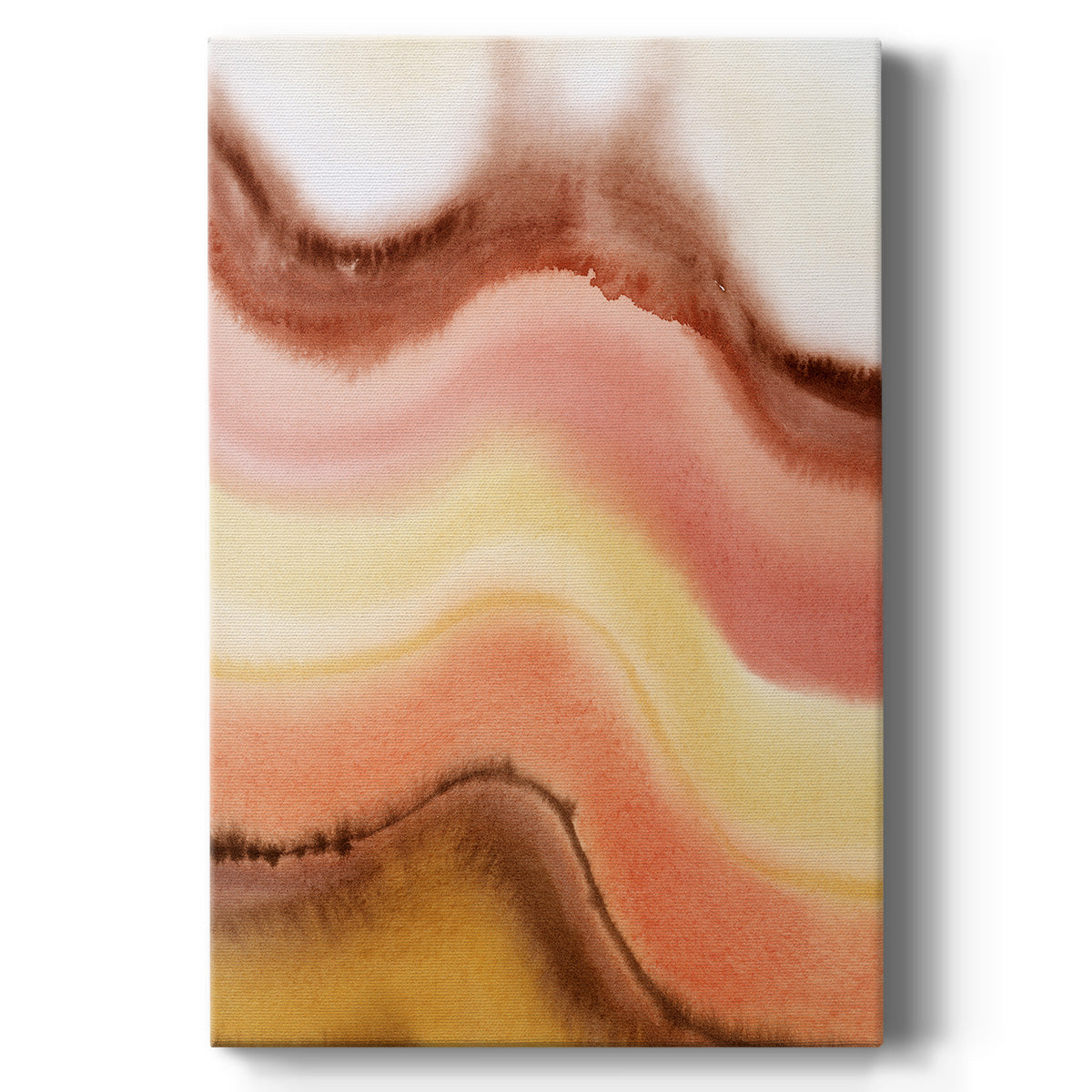 Warm Sediment II - Canvas Art Print