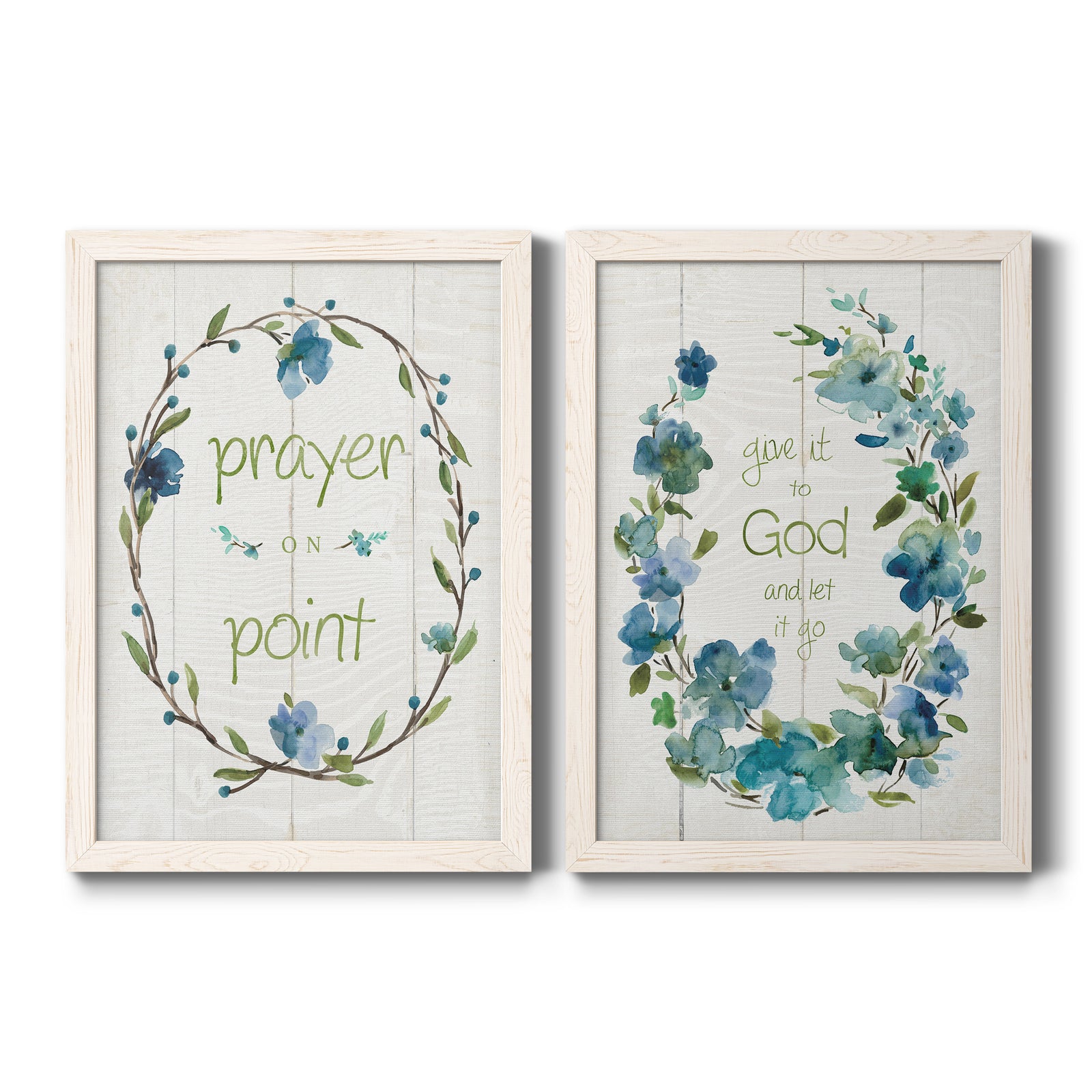 Prayer On Point- Premium Framed Canvas in Barnwood - Ready to Hang