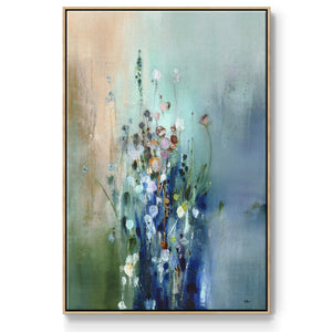 Current Air II - Framed Premium Gallery Wrapped Canvas L Frame - Ready to Hang