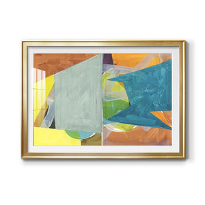 Jigsaw 2 - Modern Framed Art Print