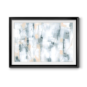 Stone Hatchmarks I - Modern Framed Art Print